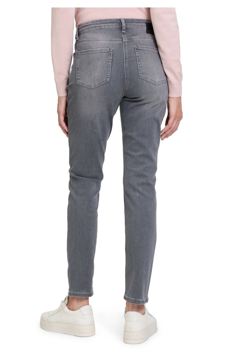 BETTY BARCLAY Basic-Jeans light grey denim