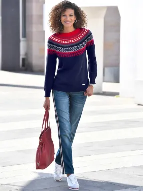 Casual Looks Norwegerpullover »Pullover«