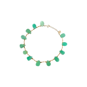 Chysoprase gout bracelet - Mon Precieux Gem