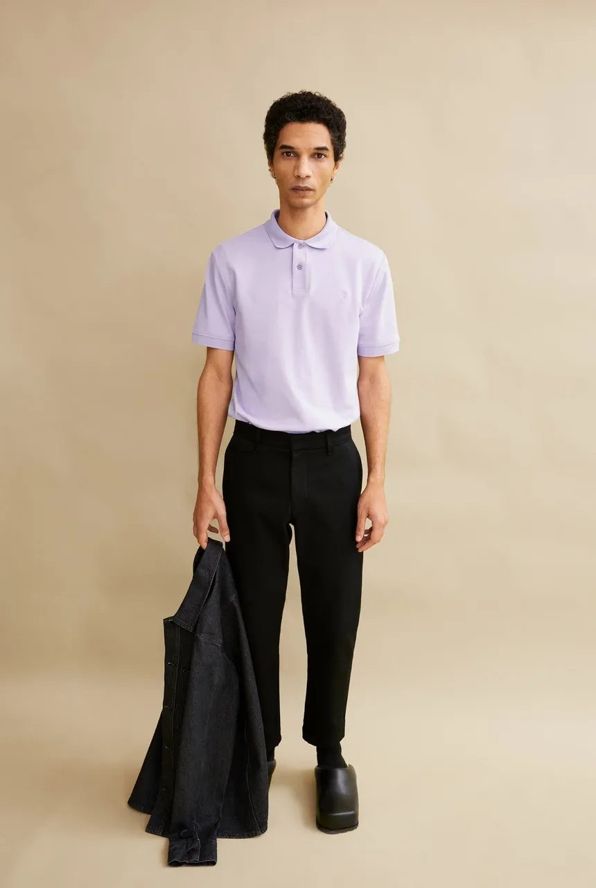  FIBRAAS Poloshirt | lavender light 
