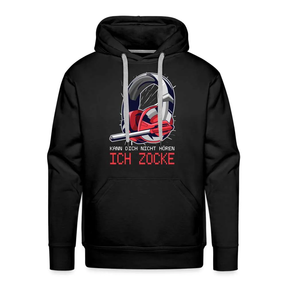 Gamer Shirt Gaming - Kann Dich Nicht Hren - Ich Zocke Hoodie