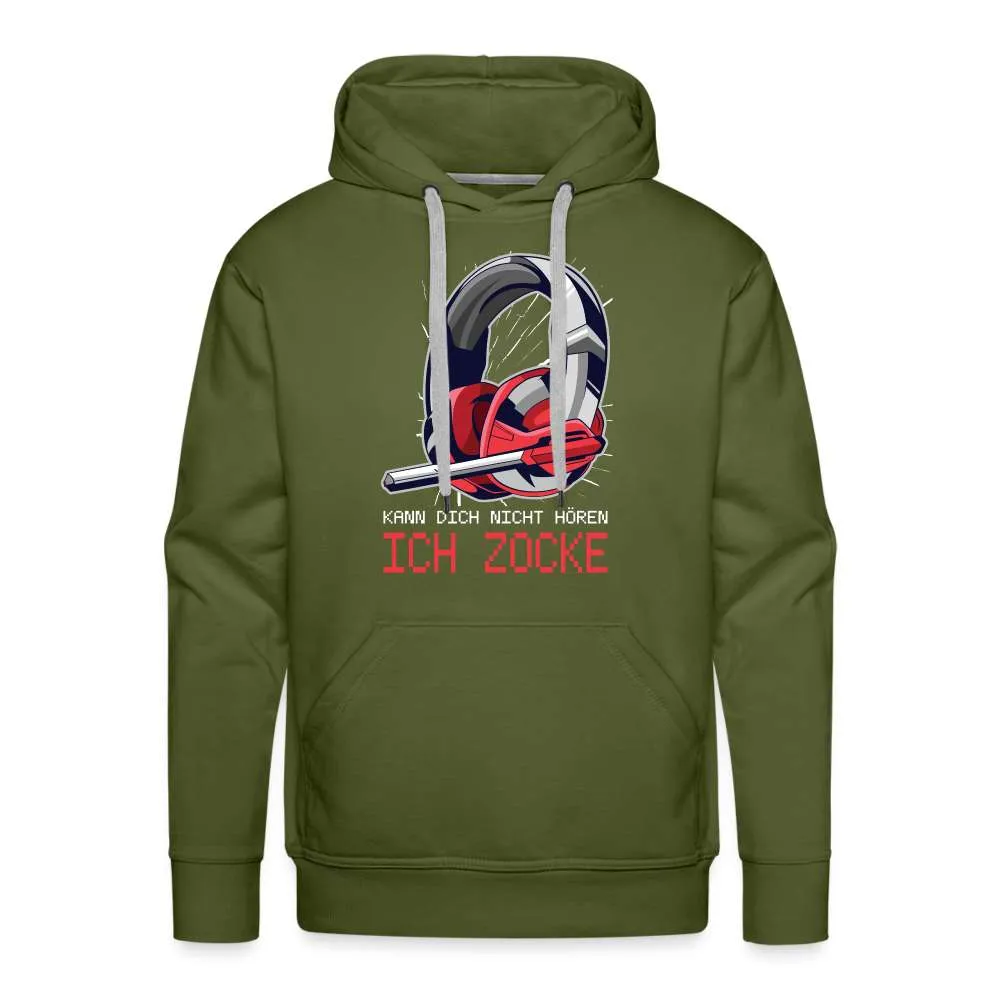 Gamer Shirt Gaming - Kann Dich Nicht Hren - Ich Zocke Hoodie