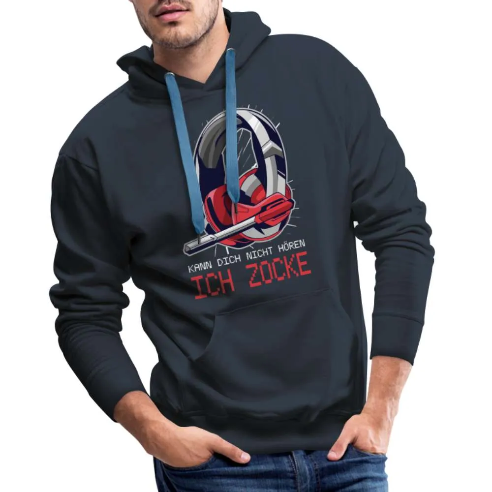 Gamer Shirt Gaming - Kann Dich Nicht Hren - Ich Zocke Hoodie