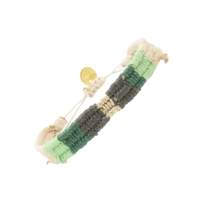 Gold & Vert bracelet - Joée selection