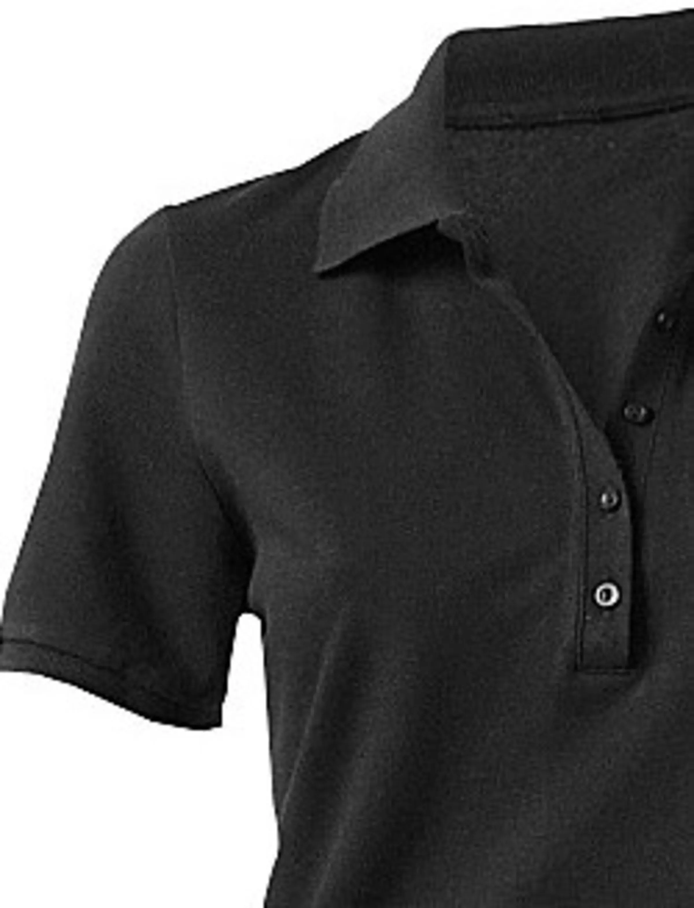heine Poloshirt in schwarz