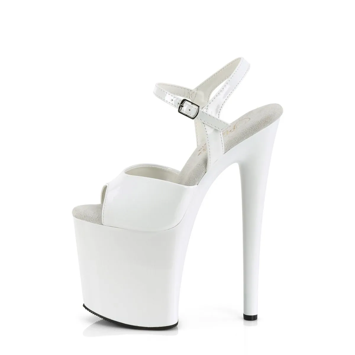 High Heels Sandalette NAUGHTY-809 weiss