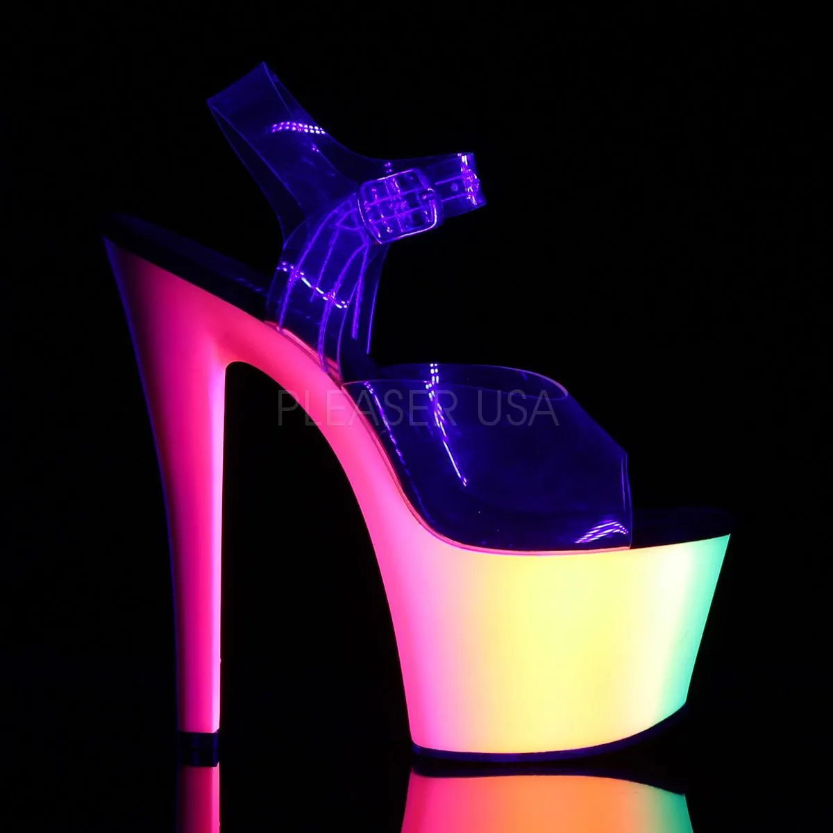 High Heels Sandalette RAINBOW-308UV