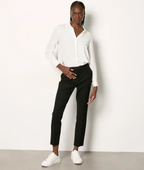 Hose im Zigarettenschnitt POLYESTER VISCOSE