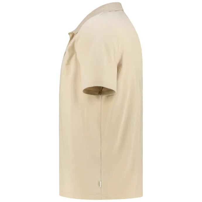Jack&Jones Poloshirt aus Biobaumwolle, beige 
