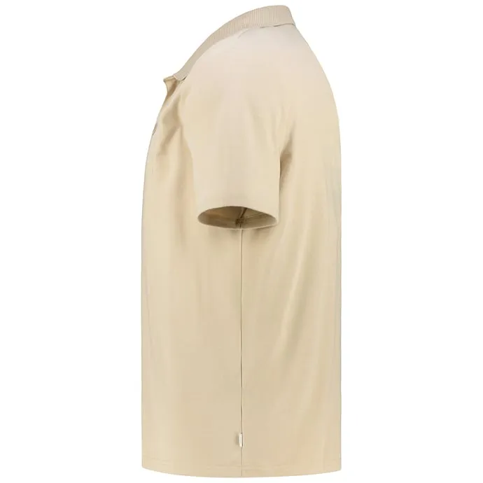 Jack&Jones Poloshirt aus Biobaumwolle, beige 