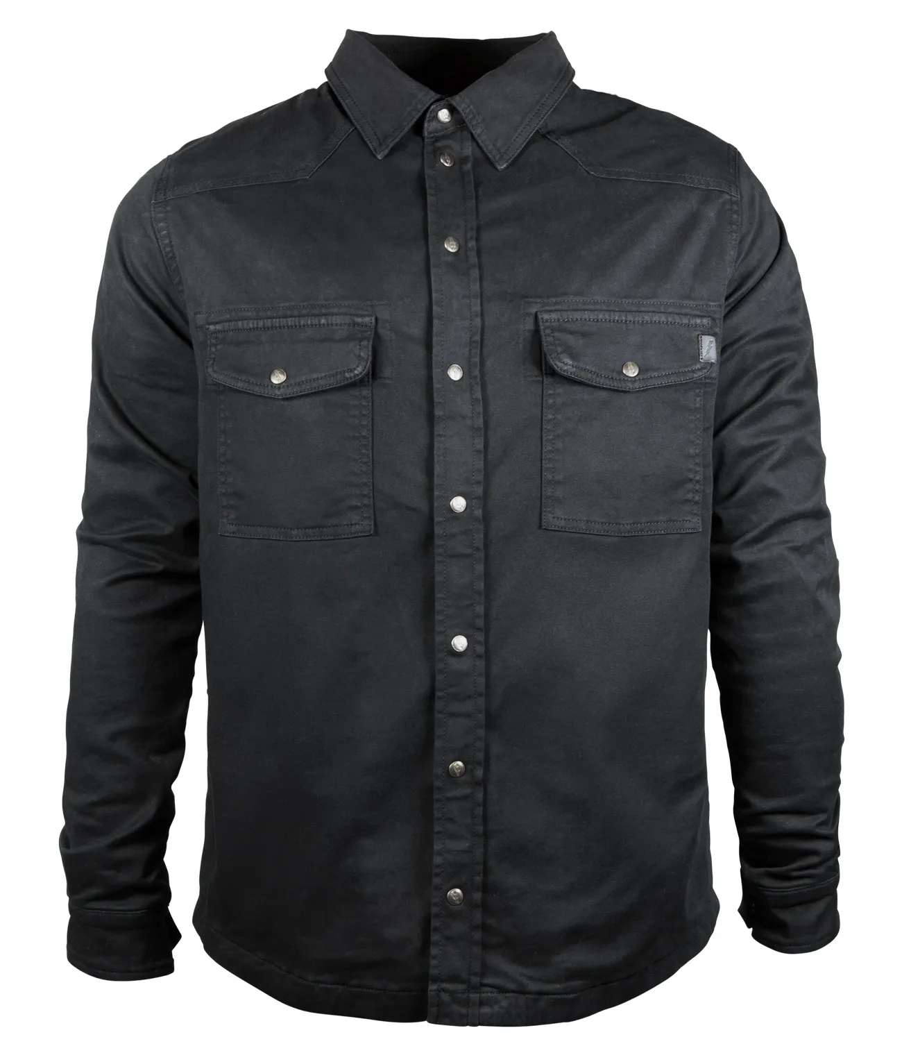 John Doe Motoshirt Motorrad Hemd schwarz