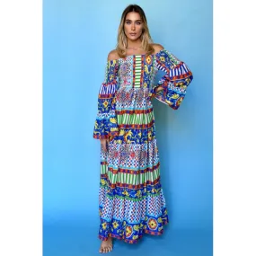 KLEID DOLCE VON ANTICA SARTORIA "LEONI AL SOLE"