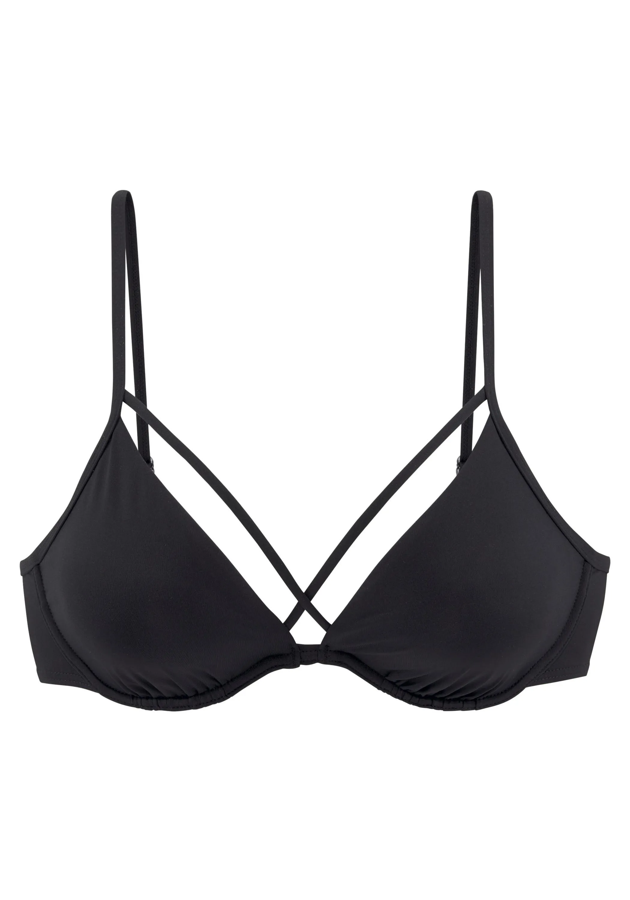 Lascana Bügel-Bikini-Top Bikini Oberteil Damen rostrot im Online Shop von kaufen