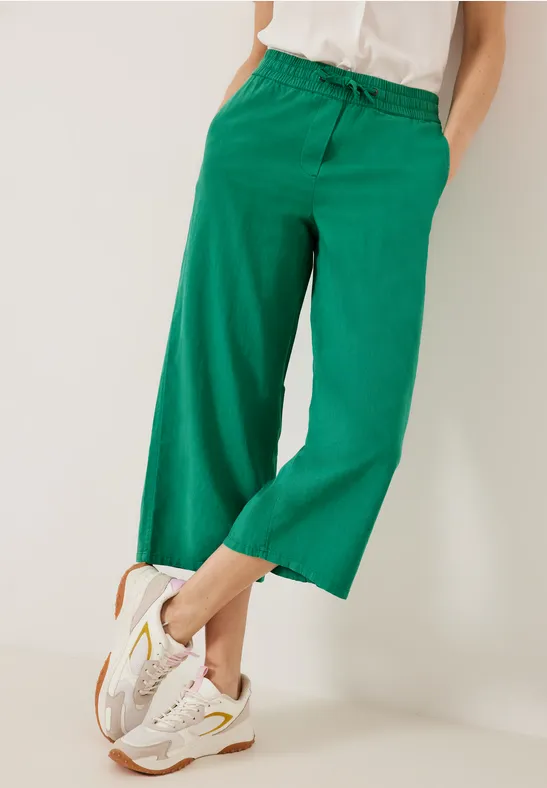 Leinenmix Loose Fit Hose