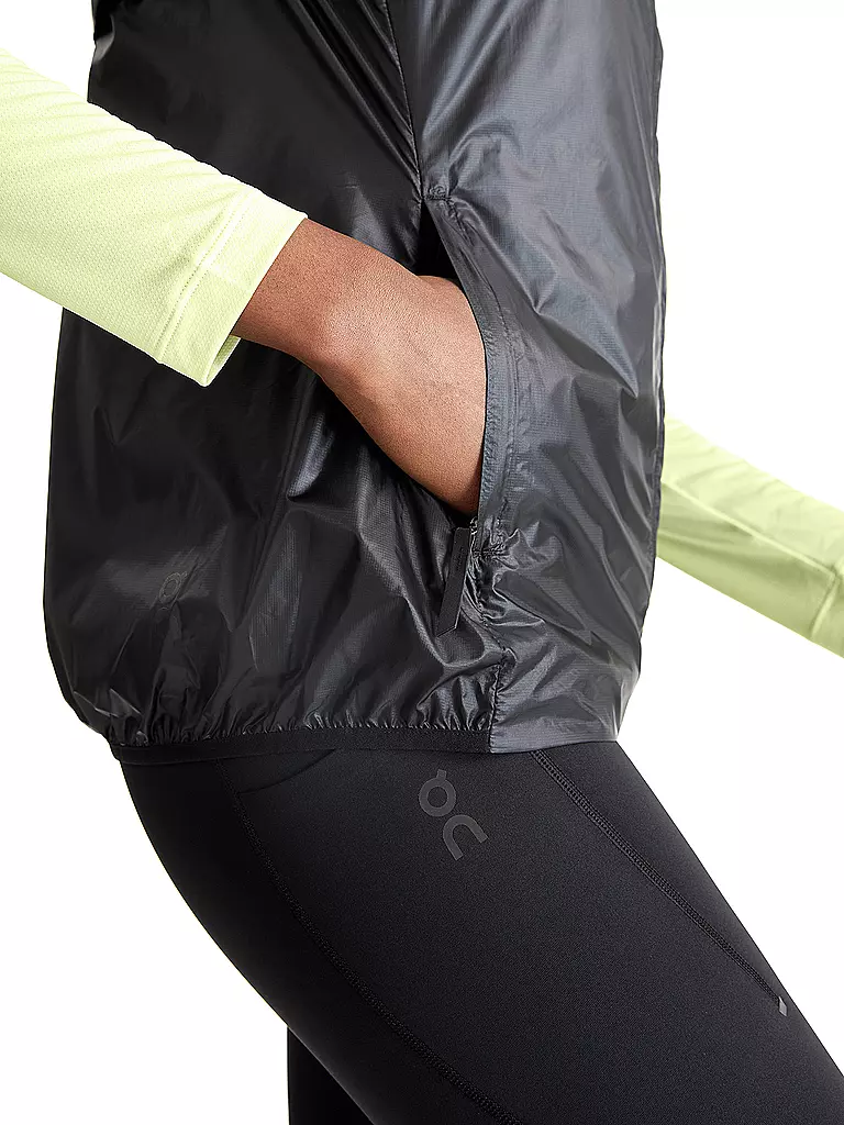 ON, Damen Laufweste Weather Vest