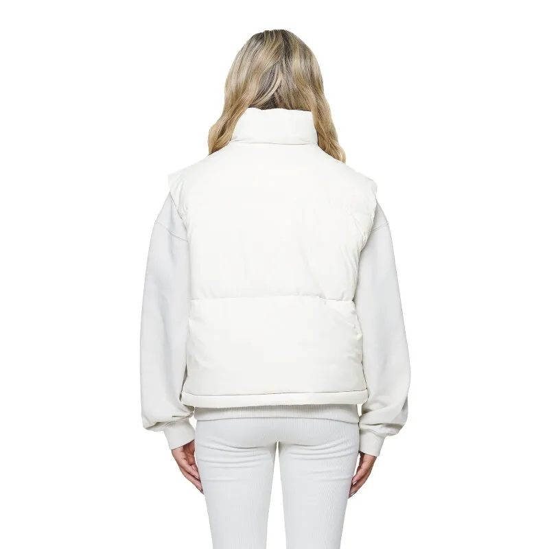 Pegador Damen Vest Priory Puffer bone white