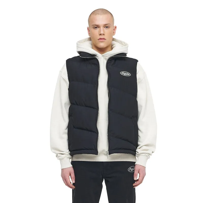 Pegador Herren Vest Yale Puffer black ink