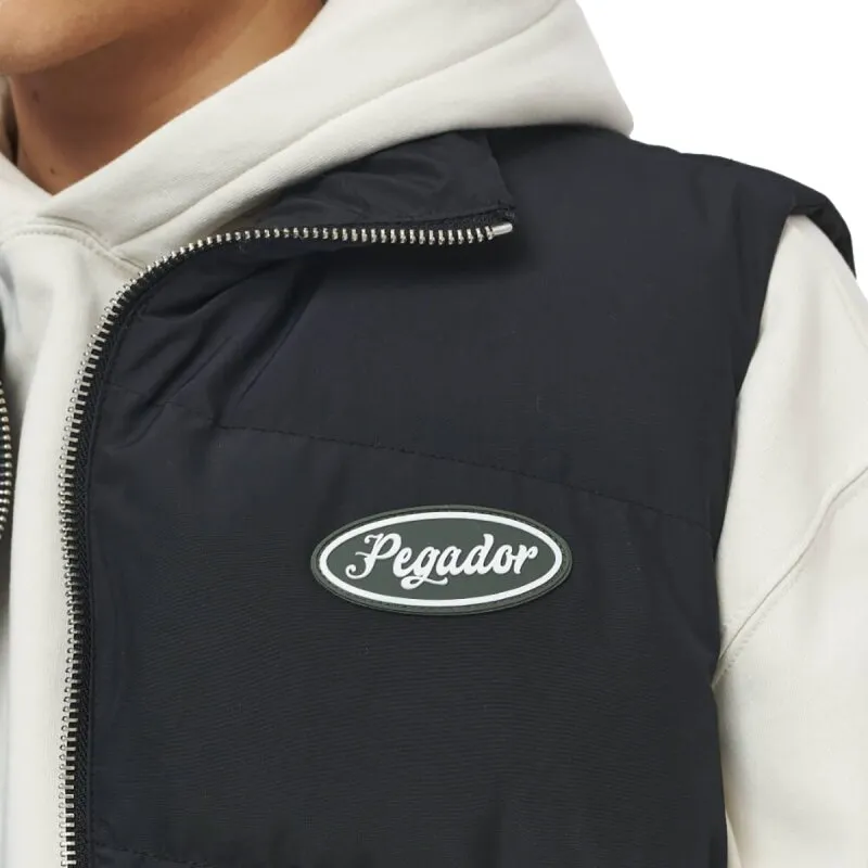 Pegador Herren Vest Yale Puffer black ink