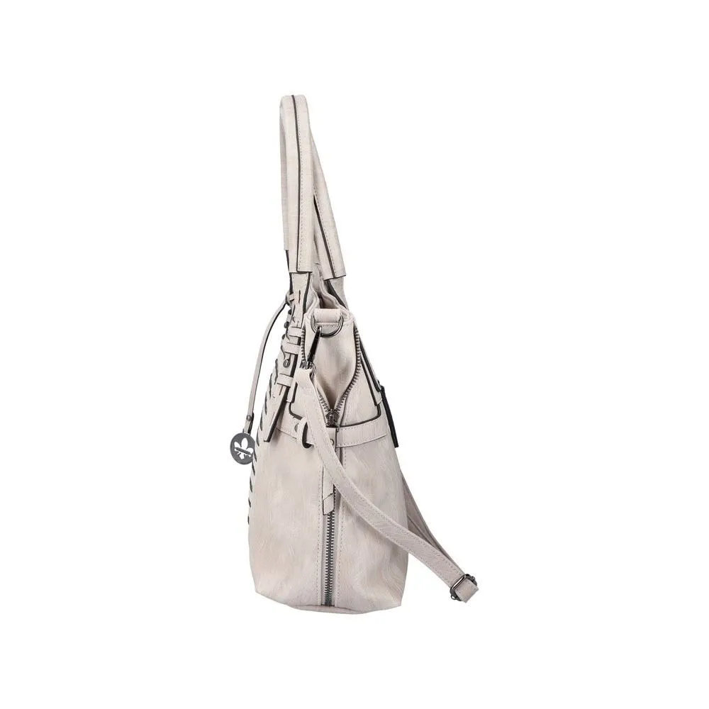 Rieker Damen Shopper Handtasche beige S22 H1083-60