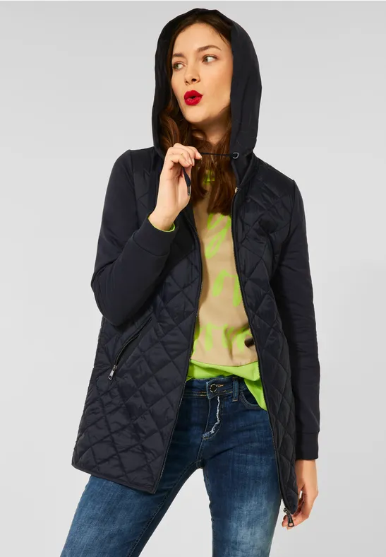 Street One Lange Jacke mit Zipper 