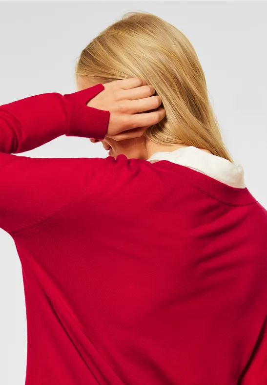 Street One Pullover mit Rundhals 