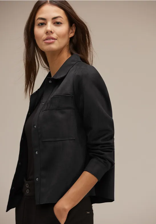 Street One Velours Jacke 