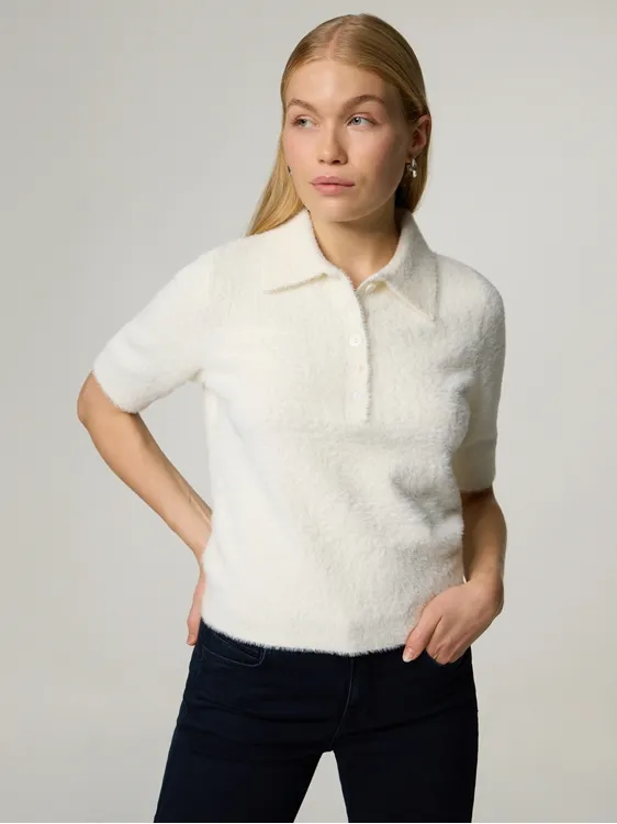 Strick-Poloshirt PIOU