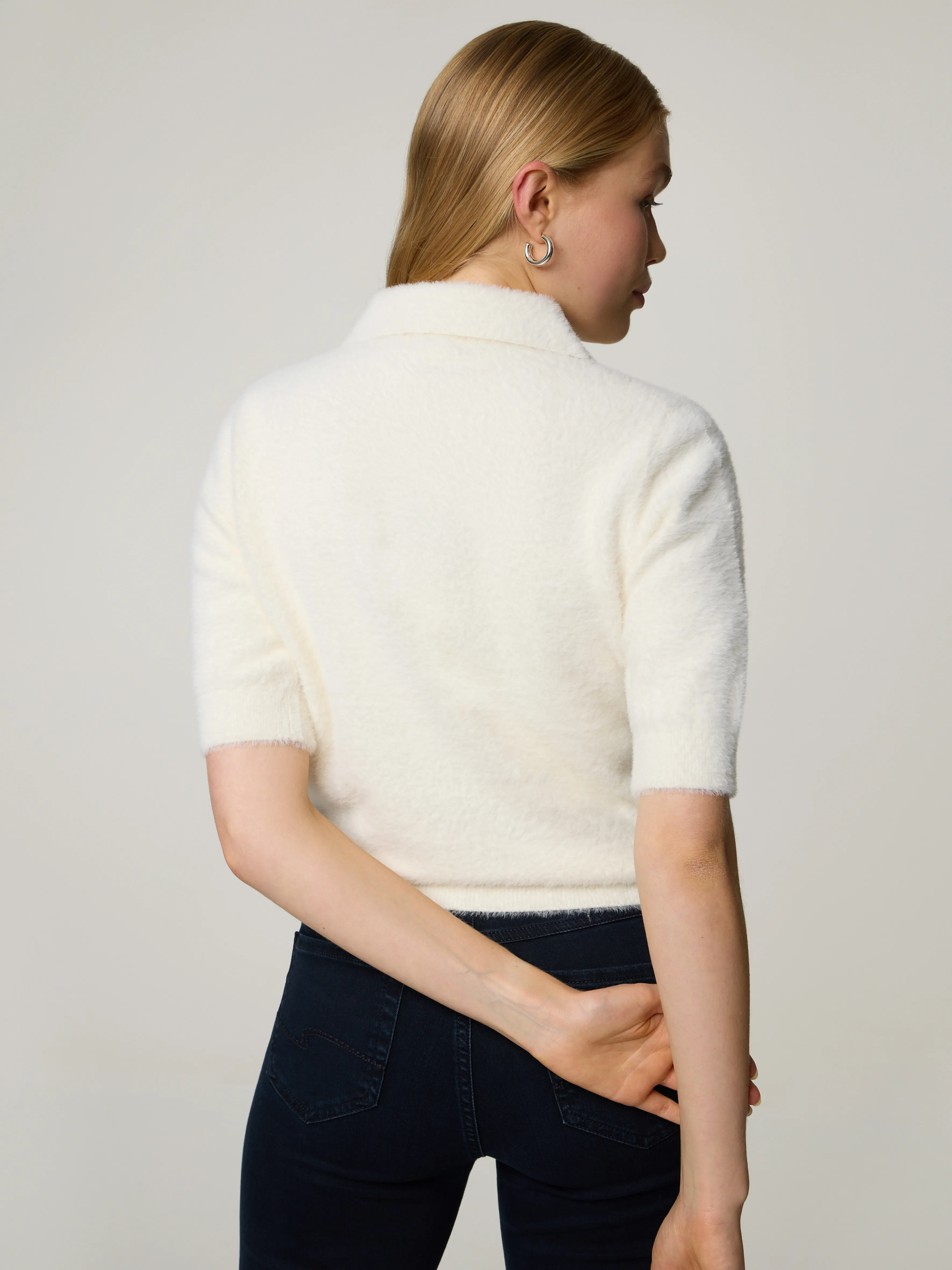 Strick-Poloshirt PIOU
