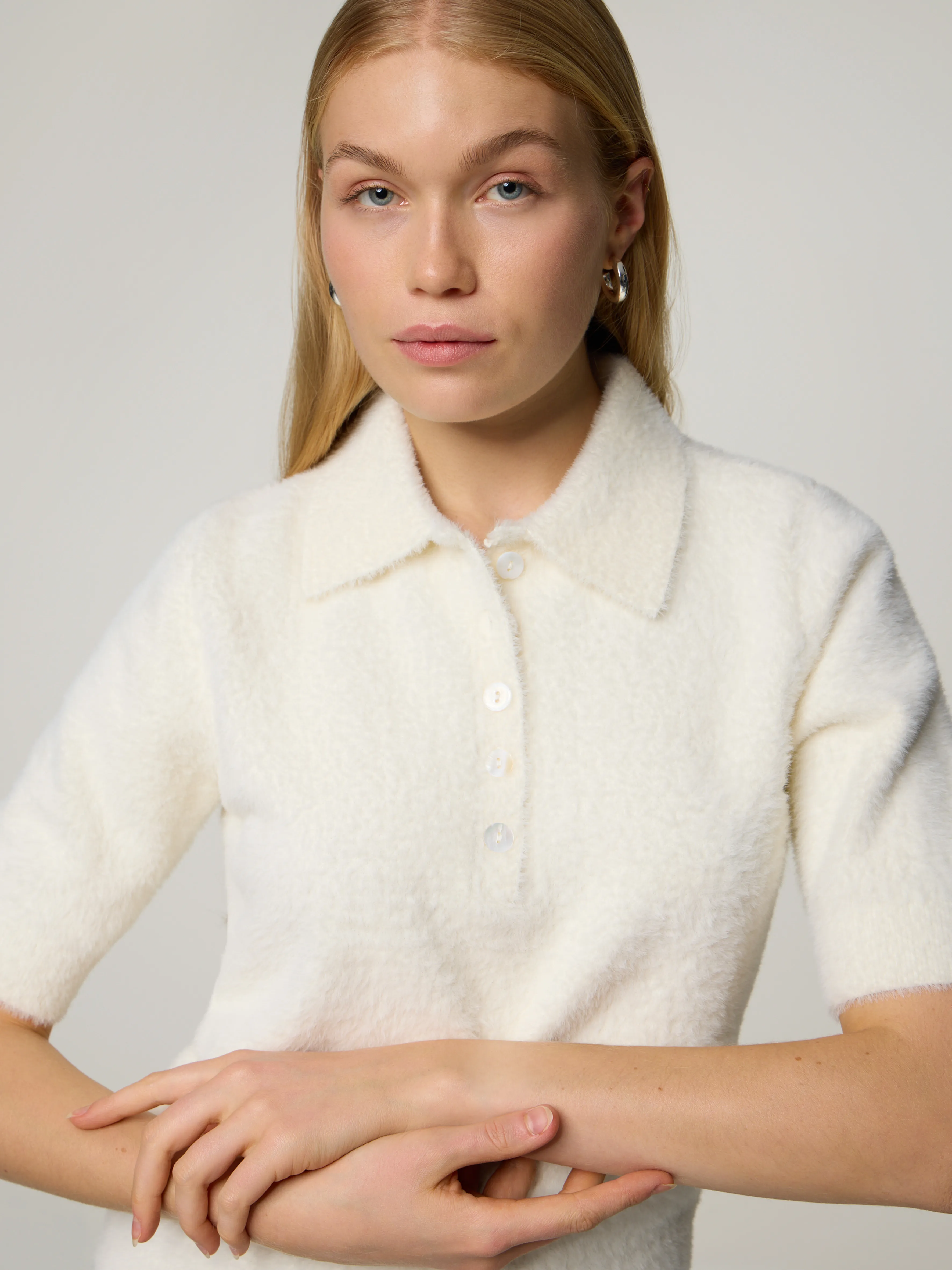 Strick-Poloshirt PIOU