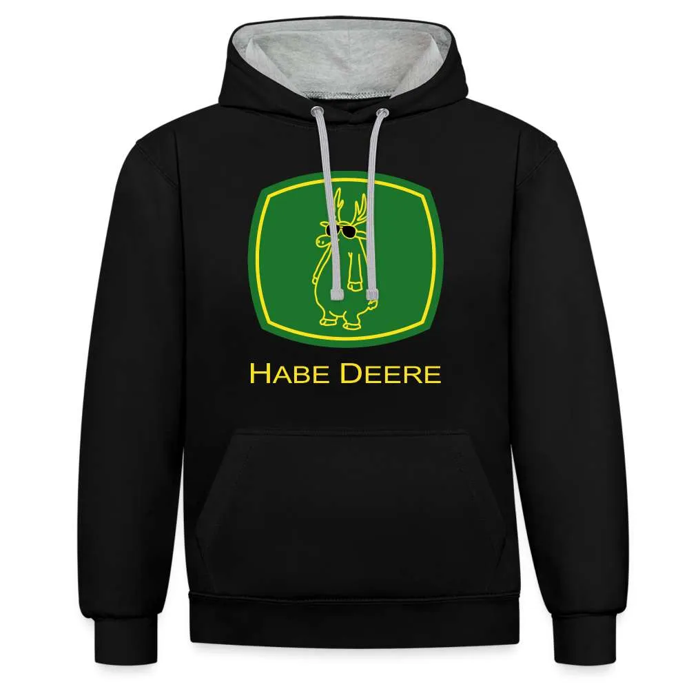 T-Shirt HABE DEERE Lustiger Bauern Traktor Hoodie