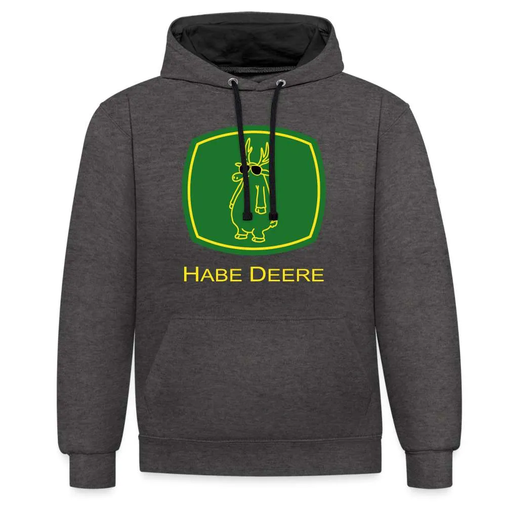 T-Shirt HABE DEERE Lustiger Bauern Traktor Hoodie