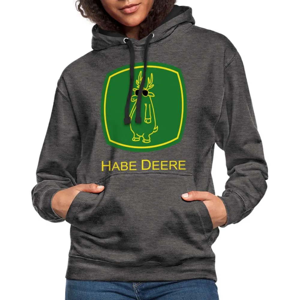 T-Shirt HABE DEERE Lustiger Bauern Traktor Hoodie