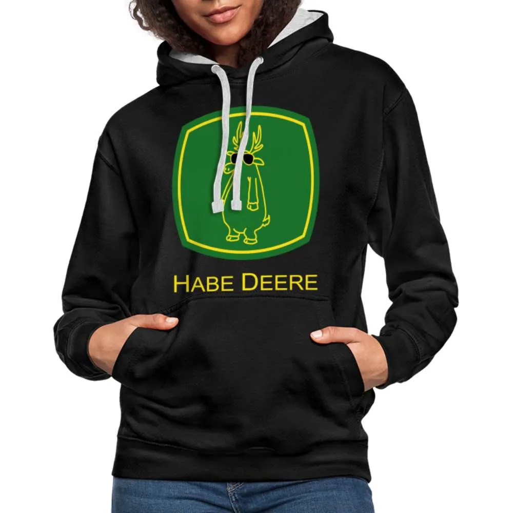 T-Shirt HABE DEERE Lustiger Bauern Traktor Hoodie