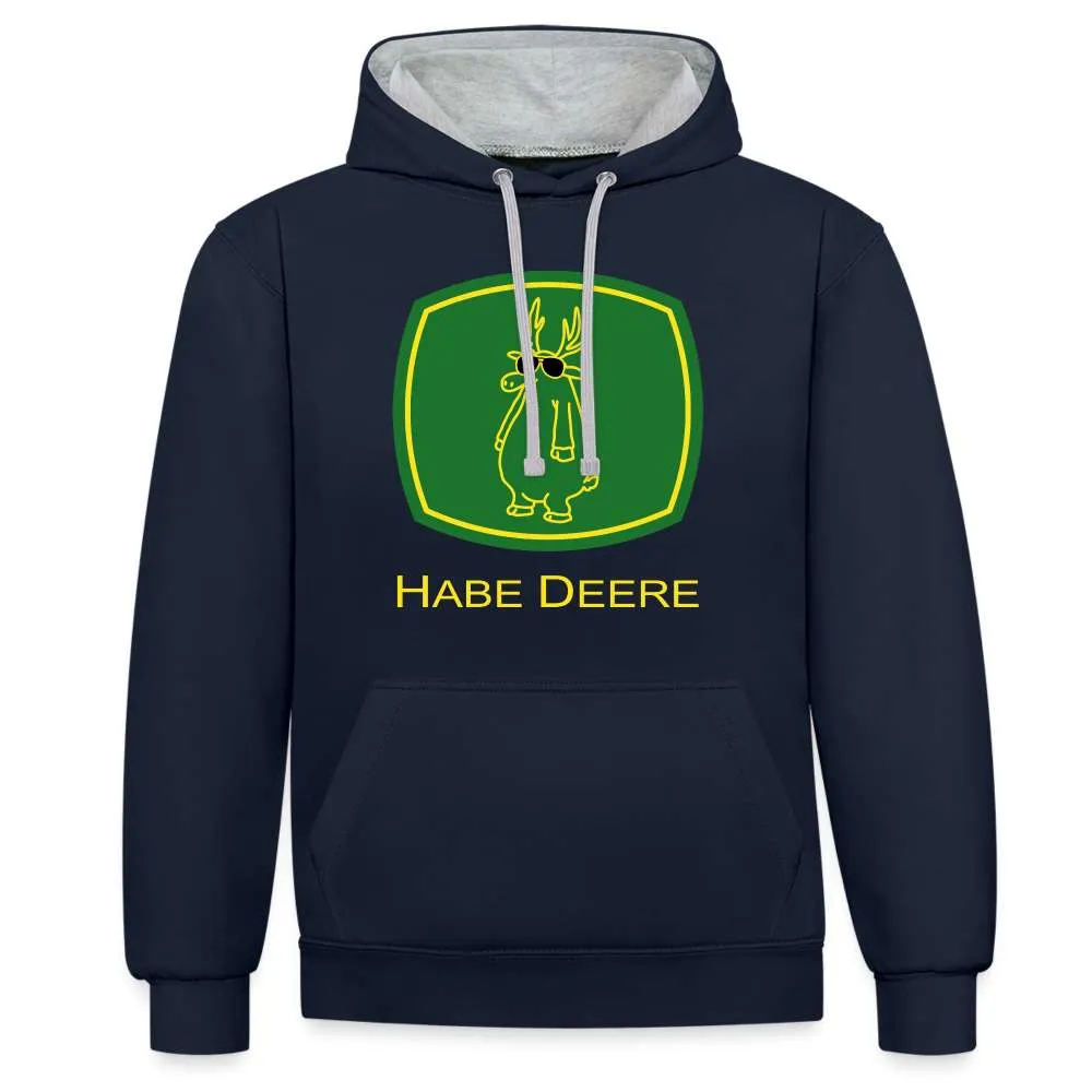 T-Shirt HABE DEERE Lustiger Bauern Traktor Hoodie