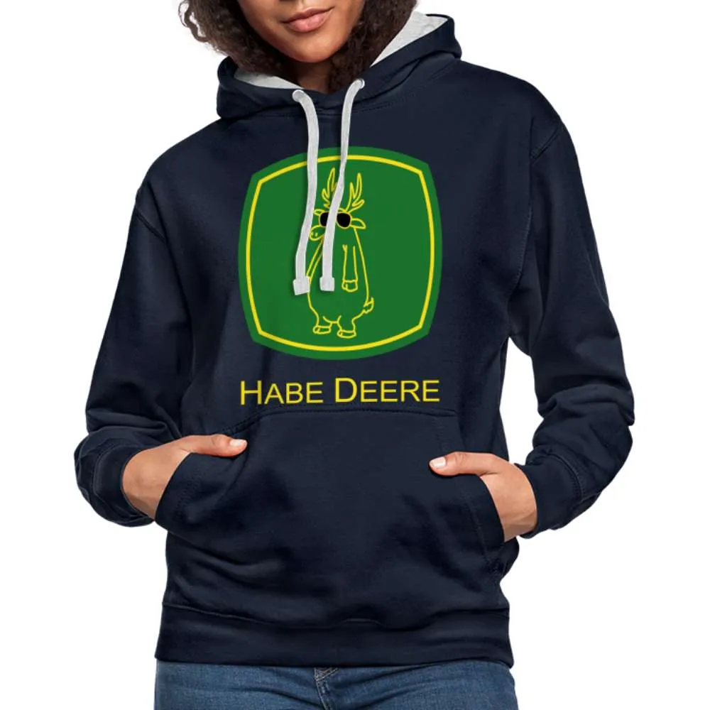 T-Shirt HABE DEERE Lustiger Bauern Traktor Hoodie