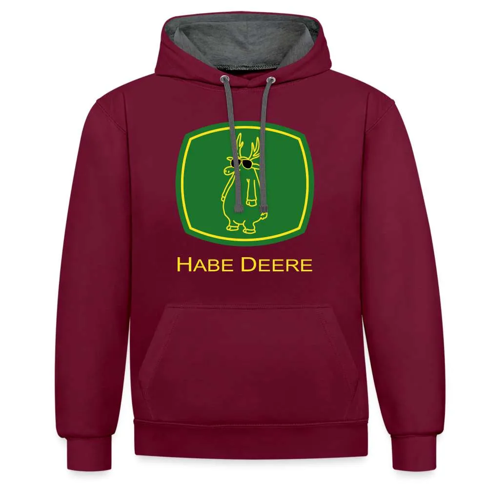 T-Shirt HABE DEERE Lustiger Bauern Traktor Hoodie