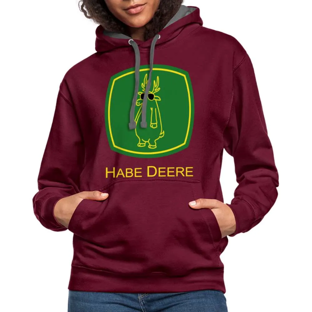 T-Shirt HABE DEERE Lustiger Bauern Traktor Hoodie