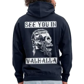 Wikinger Totenkopf - See You In Valhalla - Hoodie